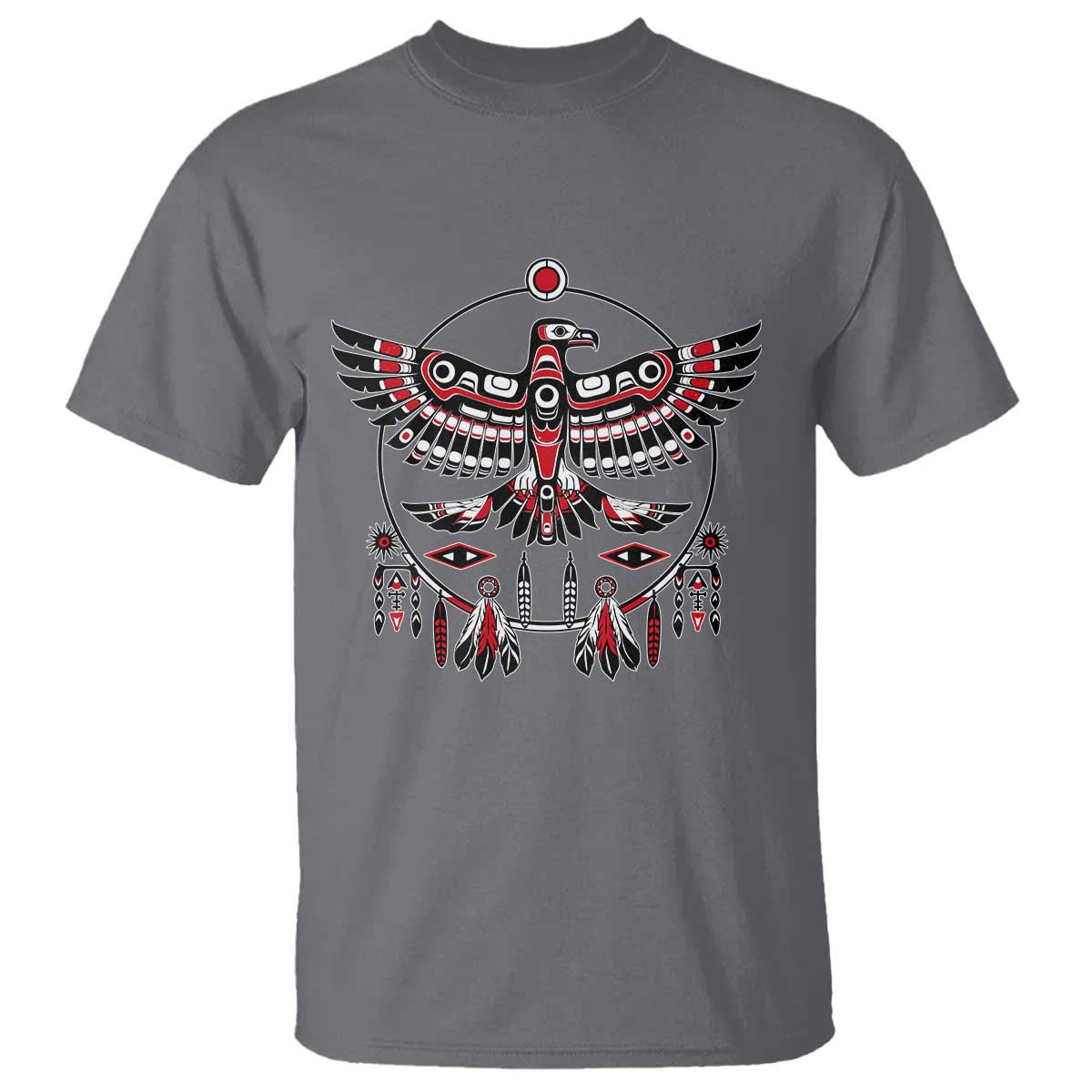 Thunderbird Native American Northwest Coast Art T Shirt - Wonder Print Shop