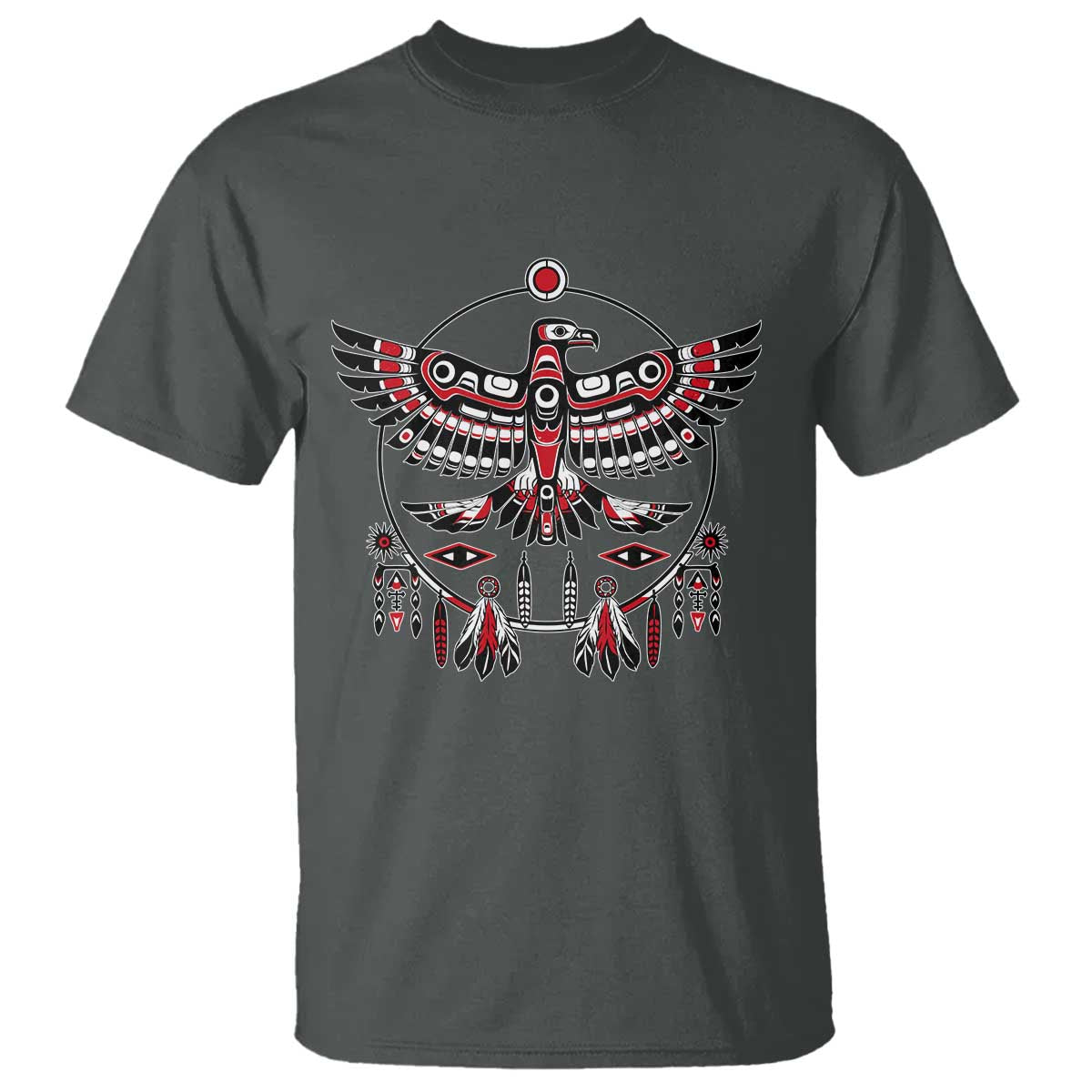 Thunderbird Native American Northwest Coast Art T Shirt - Wonder Print Shop