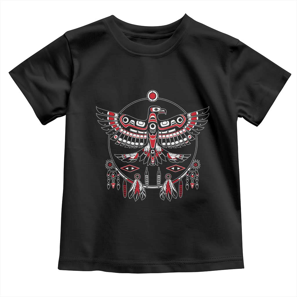 Thunderbird Native American Northwest Coast Art Toddler T Shirt - Wonder Print Shop