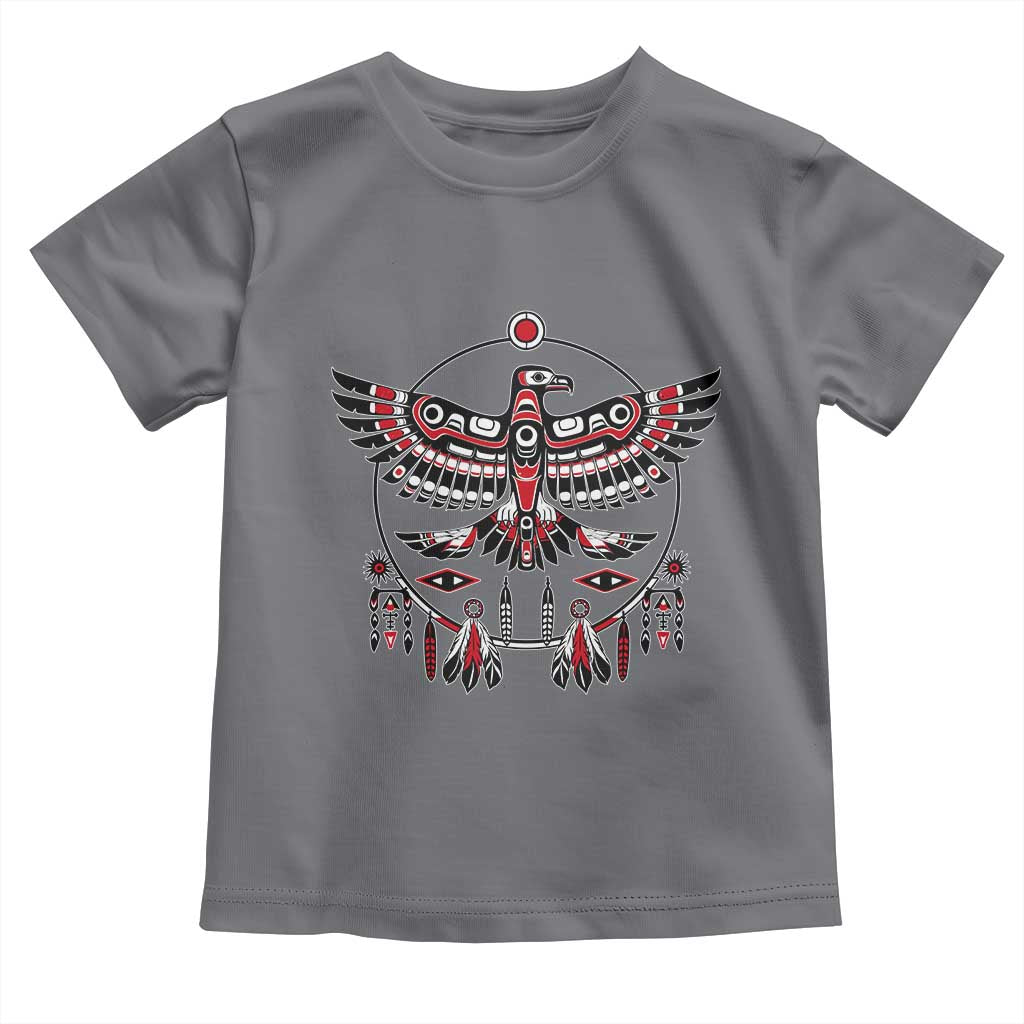 Thunderbird Native American Northwest Coast Art Toddler T Shirt - Wonder Print Shop
