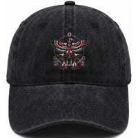 Thunderbird Native American Northwest Coast Art Washed Cotton Baseball Cap