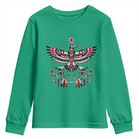 Thunderbird Native American Northwest Coast Art Youth Sweatshirt - Wonder Print Shop
