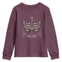 Thunderbird Native American Northwest Coast Art Youth Sweatshirt - Wonder Print Shop