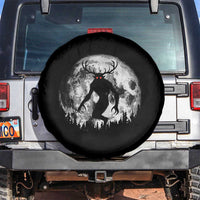 Wendigo Monster Spare Tire Cover Skinwalker Night Stroll Cryptid Full Moon - Wonder Print Shop