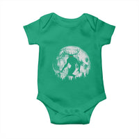 Wendigo Monster Baby Onesie Skinwalker Night Stroll Cryptid Full Moon - Wonder Print Shop