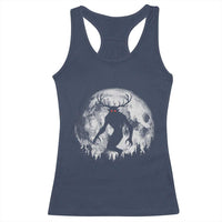 Wendigo Monster Racerback Tank Top Skinwalker Night Stroll Cryptid Full Moon - Wonder Print Shop