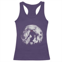 Wendigo Monster Racerback Tank Top Skinwalker Night Stroll Cryptid Full Moon - Wonder Print Shop