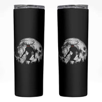Wendigo Monster Skinny Tumbler Skinwalker Night Stroll Cryptid Full Moon - Wonder Print Shop
