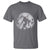 Wendigo Monster T Shirt Skinwalker Night Stroll Cryptid Full Moon - Wonder Print Shop