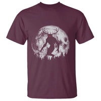 Wendigo Monster T Shirt Skinwalker Night Stroll Cryptid Full Moon - Wonder Print Shop