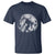 Wendigo Monster T Shirt Skinwalker Night Stroll Cryptid Full Moon - Wonder Print Shop