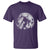 Wendigo Monster T Shirt Skinwalker Night Stroll Cryptid Full Moon - Wonder Print Shop