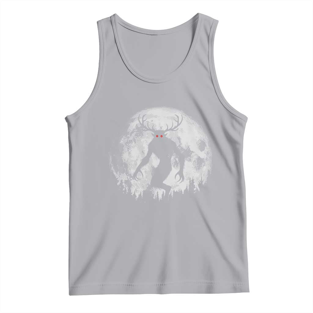 Wendigo Monster Tank Top Skinwalker Night Stroll Cryptid Full Moon - Wonder Print Shop