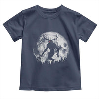 Wendigo Monster Toddler T Shirt Skinwalker Night Stroll Cryptid Full Moon - Wonder Print Shop