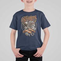Sturgis South Dakota Indian American Rider Skull 86th Anniversary T Shirt For Kid
