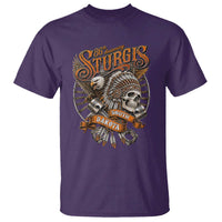 Sturgis South Dakota Indian American Rider Skull 86th Anniversary T Shirt