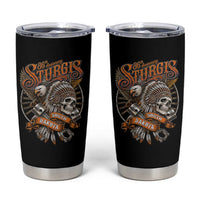 Sturgis South Dakota Indian American Rider Skull 86th Anniversary Tumbler Cup
