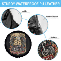 Sturgis South Dakota Motorcycle Lover Eagle 86th Anniversary Spare Tire Cover