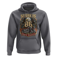 Sturgis South Dakota Motorcycle Lover Eagle 86th Anniversary Hoodie