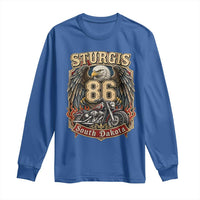 Sturgis South Dakota Motorcycle Lover Eagle 86th Anniversary Long Sleeve Shirt