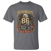 Sturgis South Dakota Motorcycle Lover Eagle 86th Anniversary T Shirt