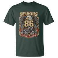 Sturgis South Dakota Motorcycle Lover Eagle 86th Anniversary T Shirt