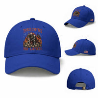 Three Coffees No Lunch Baseball Cap Funny Medieval Knight Coffee Lover