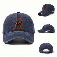 Three Coffees No Lunch Washed Cotton Baseball Cap Funny Medieval Knight Coffee Lover