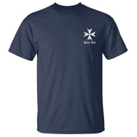 Knights Hospitaller Maltese Cross Catholic Christian Deus Vult T Shirt
