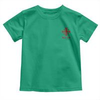 Deus Vult Catholic Knight Templar Jerusalem Cross Toddler T Shirt