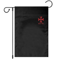 Deus Vult Catholic Knight Templar Crusader Cross Faith Garden Flag