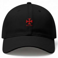Deus Vult Catholic Knight Templar Crusader Cross Faith Baseball Cap