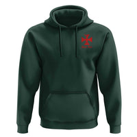 Deus Vult Catholic Knight Templar Crusader Cross Faith Hoodie