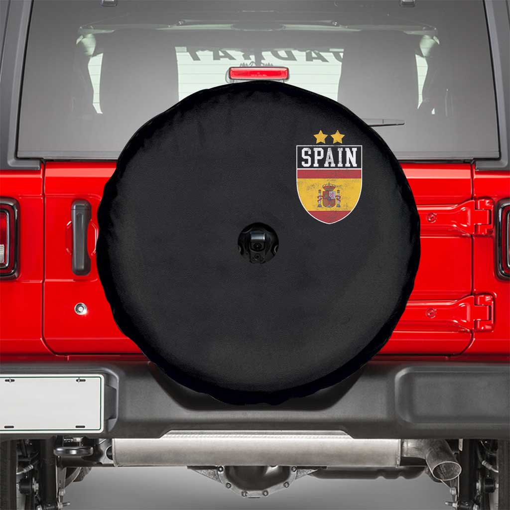Spain 2nd Star Espana Football Crest Spare Tire Cover