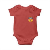 Spain 2nd Star Espana Football Crest Baby Onesie
