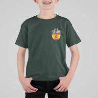 Spain 2nd Star Espana Football Crest T Shirt For Kid