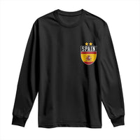 Spain 2nd Star Espana Football Crest Long Sleeve Shirt