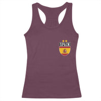 Spain 2nd Star Espana Football Crest Racerback Tank Top
