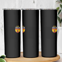 Spain 2nd Star Espana Football Crest Skinny Tumbler