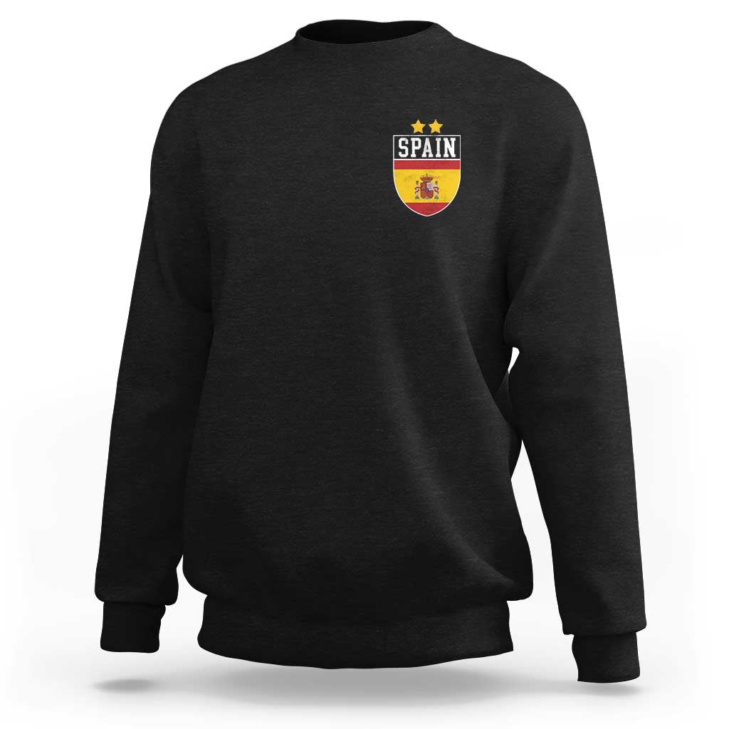 Spain 2nd Star Espana Football Crest Sweatshirt
