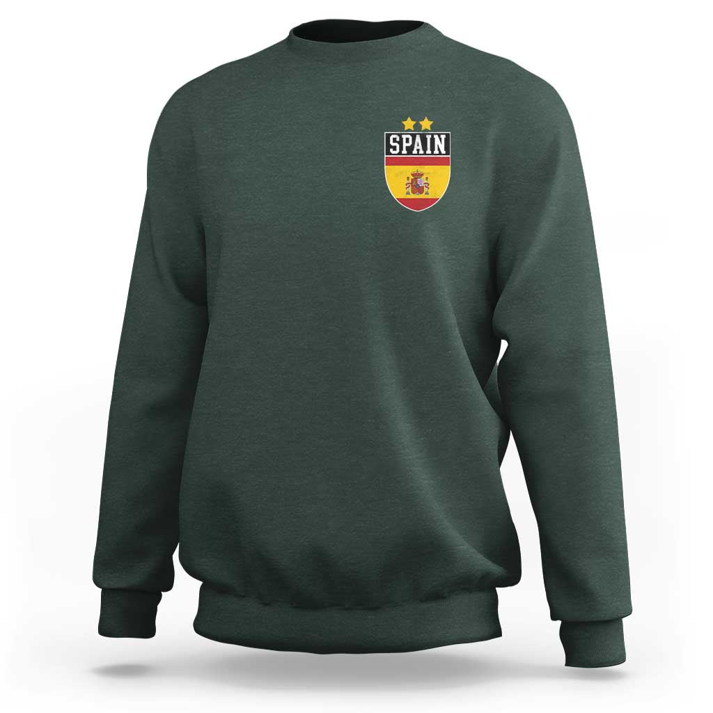 Spain 2nd Star Espana Football Crest Sweatshirt