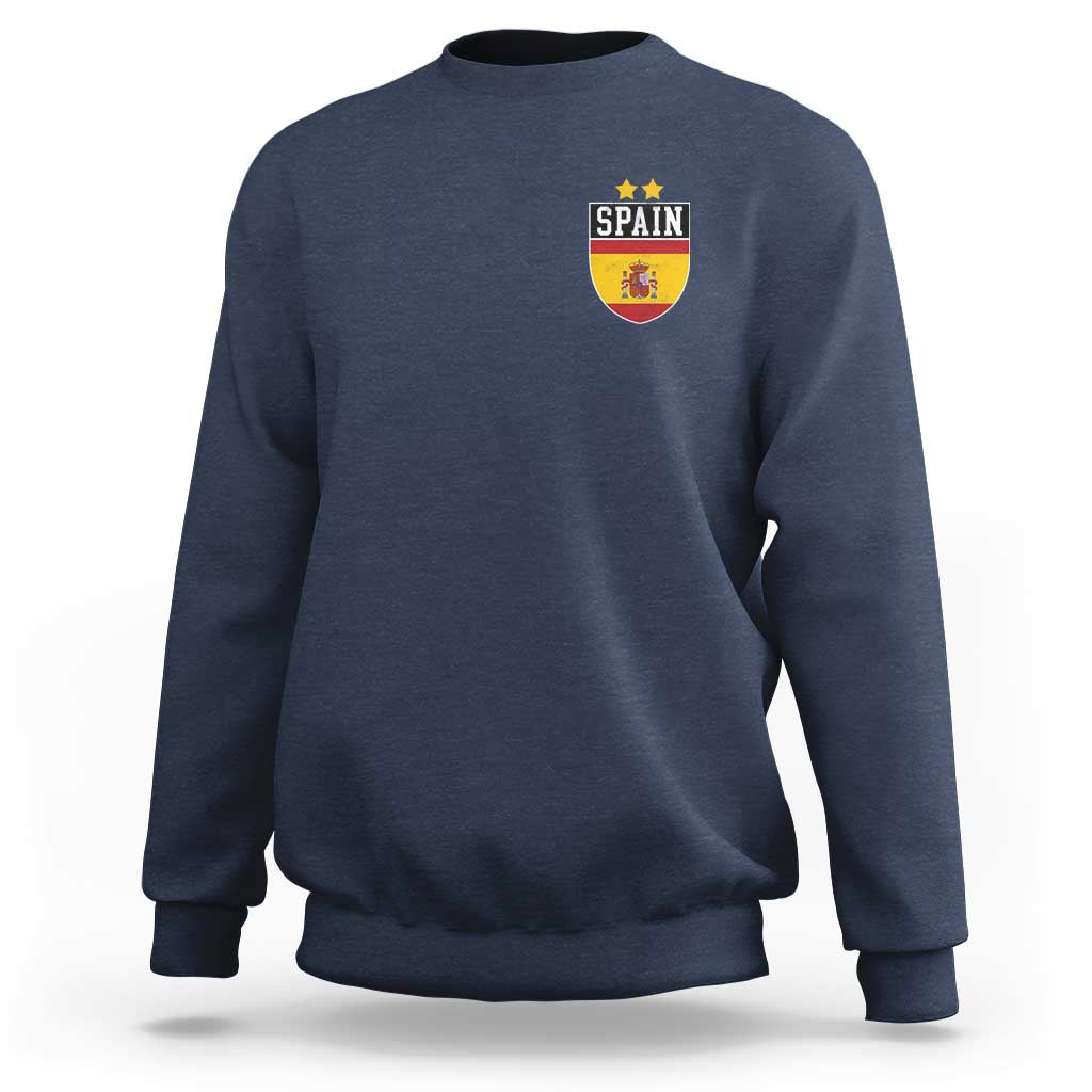Spain 2nd Star Espana Football Crest Sweatshirt