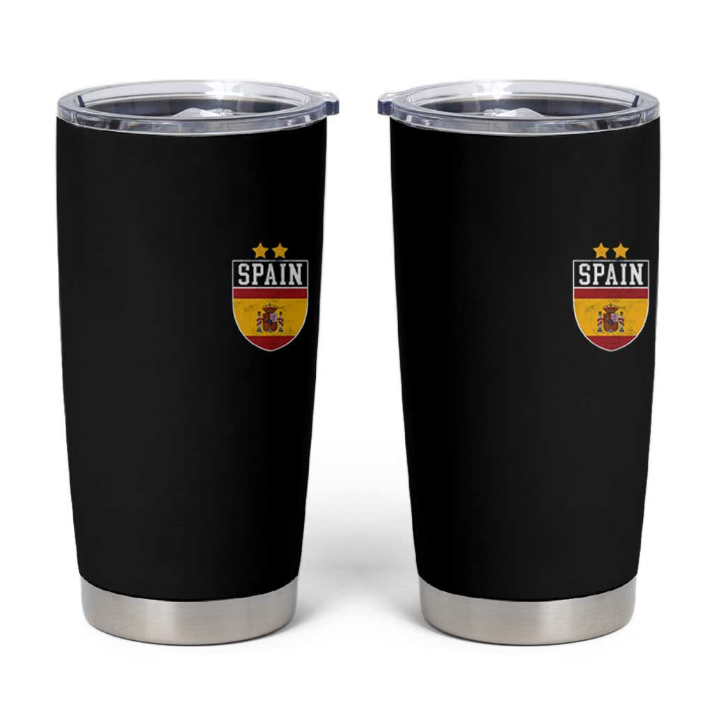 Spain 2nd Star Espana Football Crest Tumbler Cup