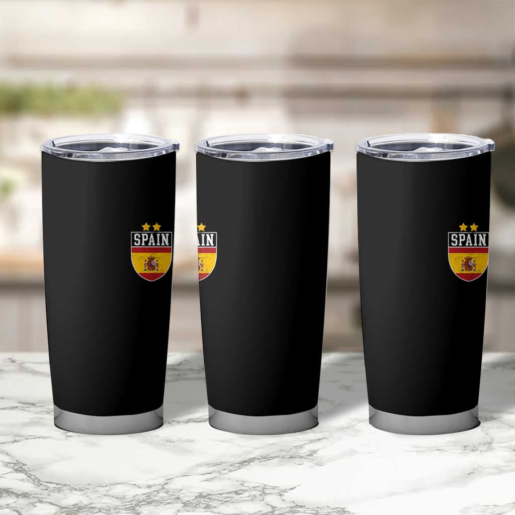 Spain 2nd Star Espana Football Crest Tumbler Cup