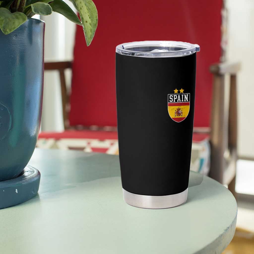 Spain 2nd Star Espana Football Crest Tumbler Cup