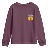 Spain 2nd Star Espana Football Crest Youth Sweatshirt