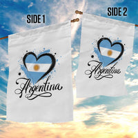 Argentina Heart Argentinian Flag Sun of May Patriotic Garden Flag