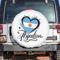 Argentina Heart Argentinian Flag Sun of May Patriotic Spare Tire Cover