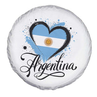 Argentina Heart Argentinian Flag Sun of May Patriotic Spare Tire Cover