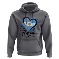 Argentina Heart Argentinian Flag Sun of May Patriotic Hoodie